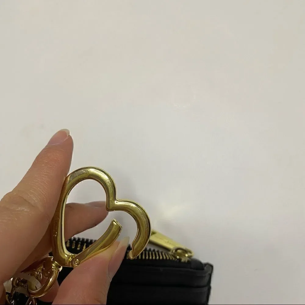 NWT Juicy Couture black sage wallet / card holder‎